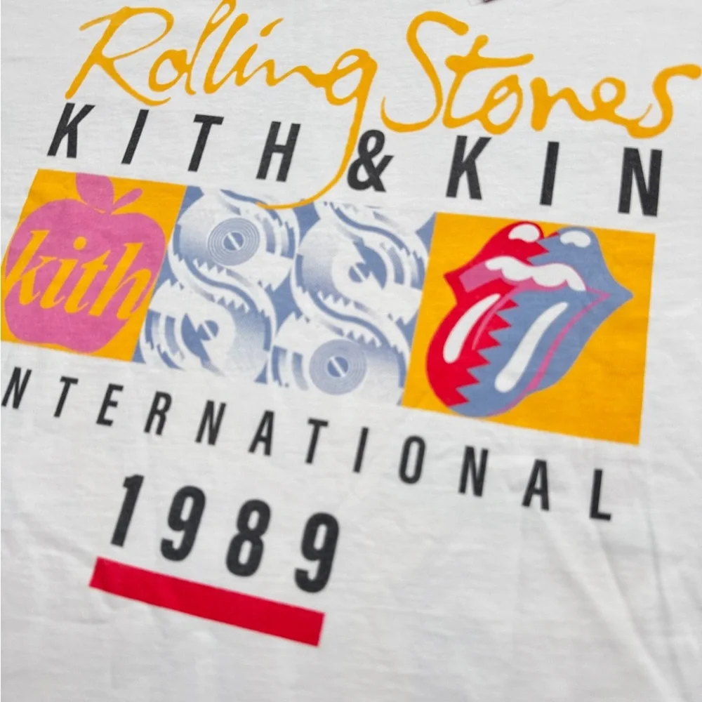 NWT Kith for The Rolling Stones 1989 Tour Vintage Tee - Picture 8 of 12